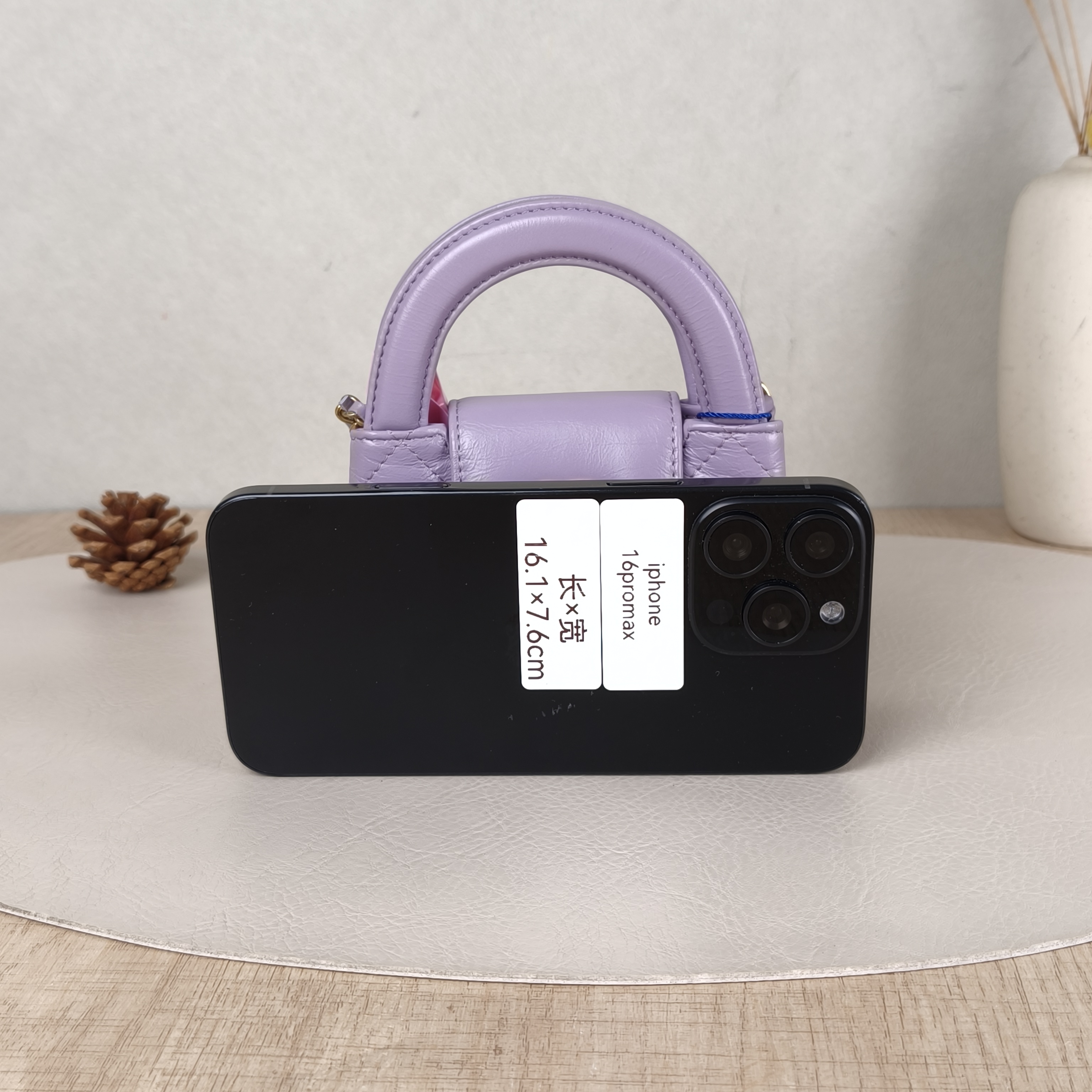Chanel Crossbody Bag Kelly Waxed Leather Mini12.5 × 4 × 8.3 cm — cover view 4 of 5