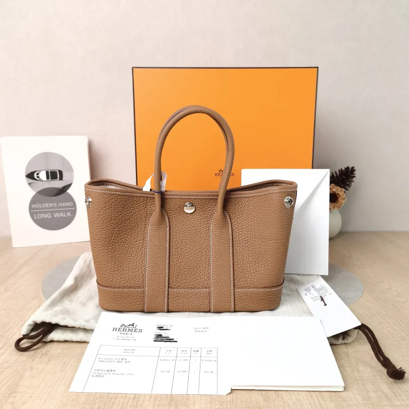 Hermès Top Handle Bag Neo Garden 23 Mini Negonda Calfskinmini23 × 10 × 16 cm — cover view 4 of 6