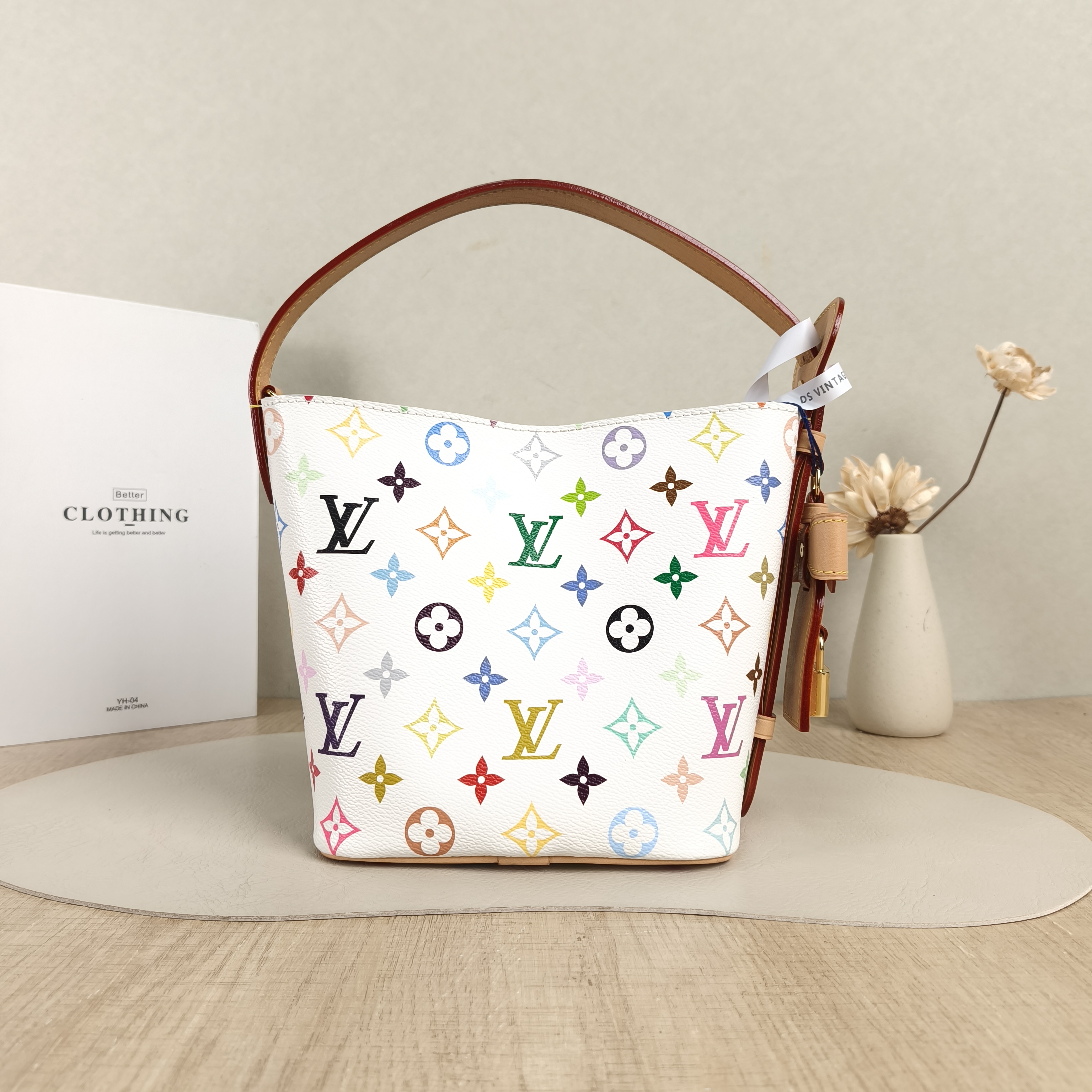 Louis Vuitton Top Handle Bag ALL IN BB Multicolore PVCBB18 × 12 × 16 cm — cover view 5 of 5