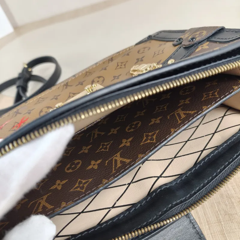 Louis Vuitton Crossbody Bag Trunk Clutch Box Monogram PVC Mini 20 × 5.5 × 12 cm — detail view 1 of 11