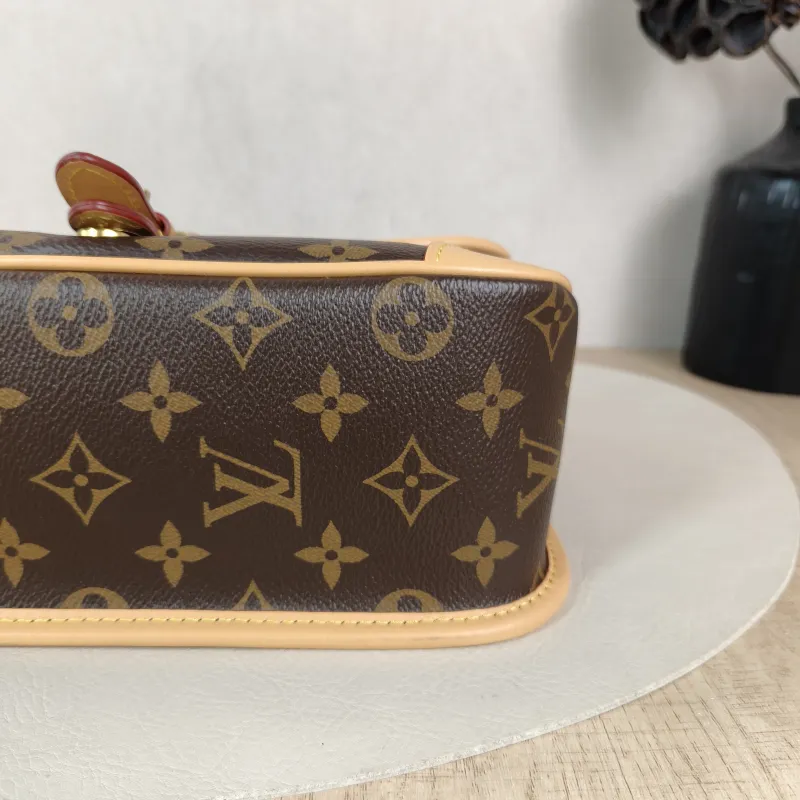 Louis Vuitton Crossbody Bag Diane Baguette Bag Shoulder Strap PVC Small 24 × 9 × 15 cm — detail view 7 of 13