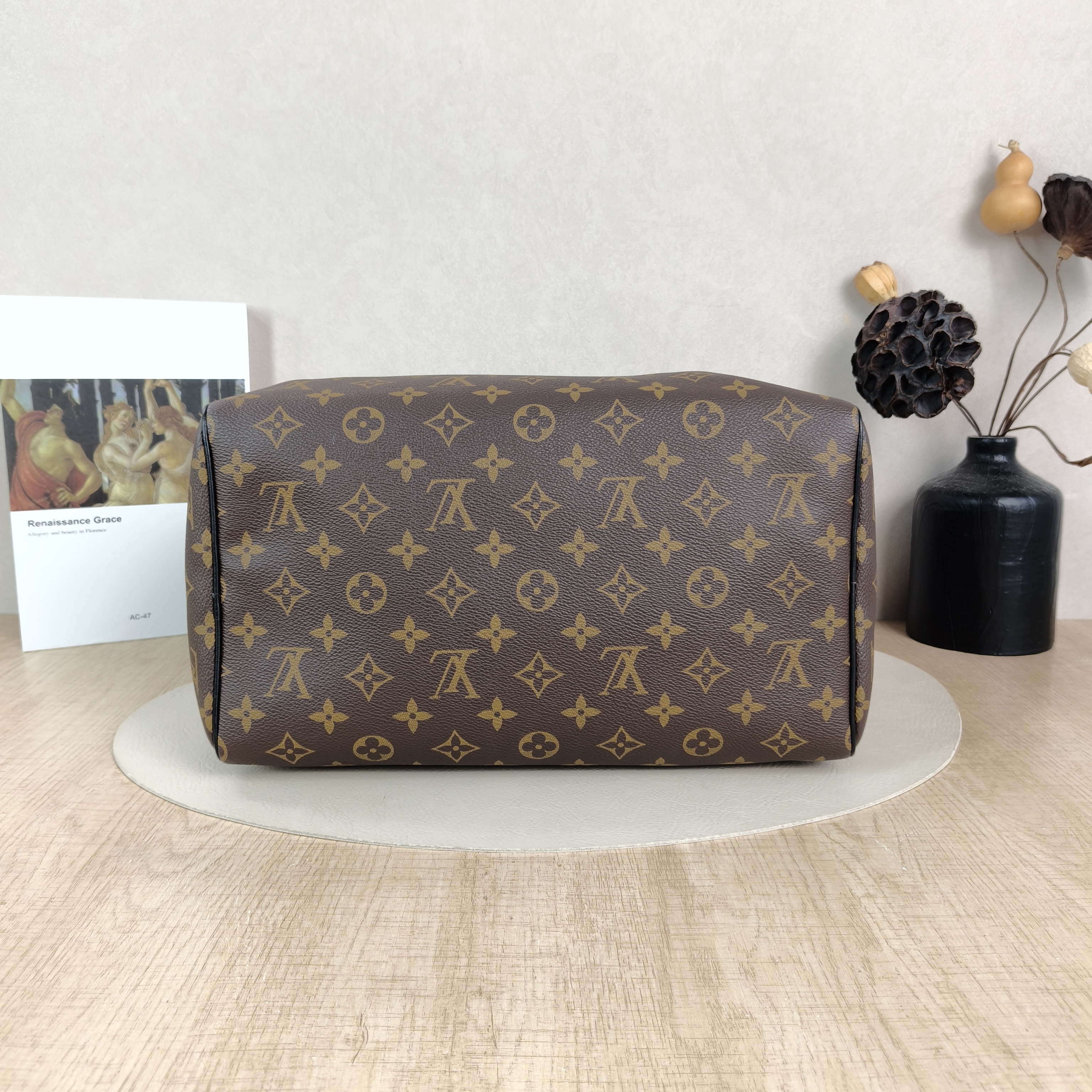 Louis Vuitton Shoulder Bag Speedy Soft 30Shoulder Strap Edition- Monogram PVC Large30 × 17 × 21 cm — cover view 6 of 6