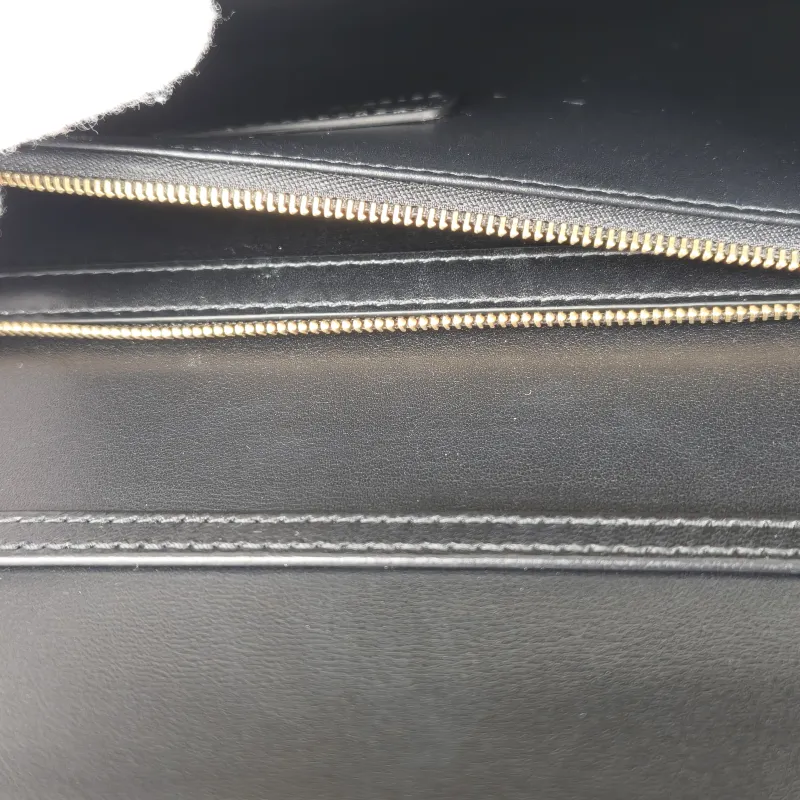 DIOR Crossbody Bag My Chain Bag Black Lambskin24 × 6.5 × 15 cm — detail view 11 of 13