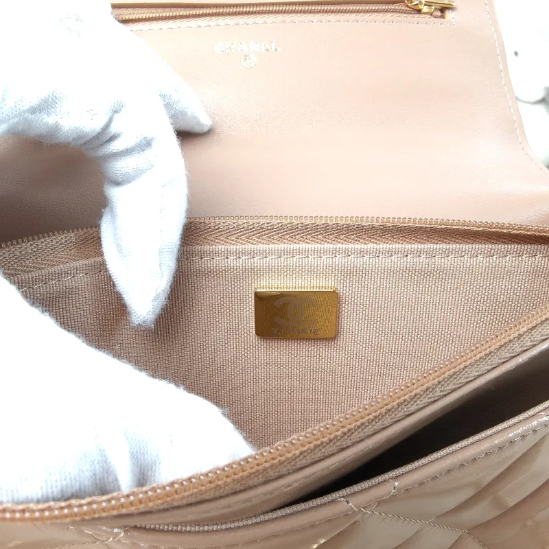 Chanel Crossbody Bag woc Brown Lambskin One Size19.2 × 3.5 × 12.3 cm — detail view 13 of 13