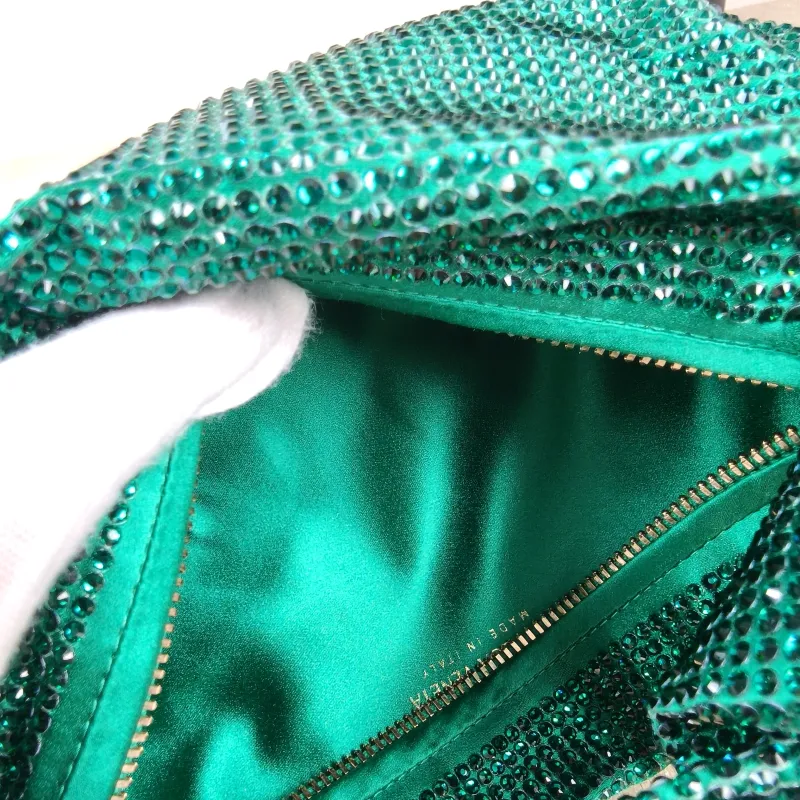 Bottega Veneta Top Handle Bag Jodie Green Mini 26 × 8 × 13 cm — detail view 2 of 7