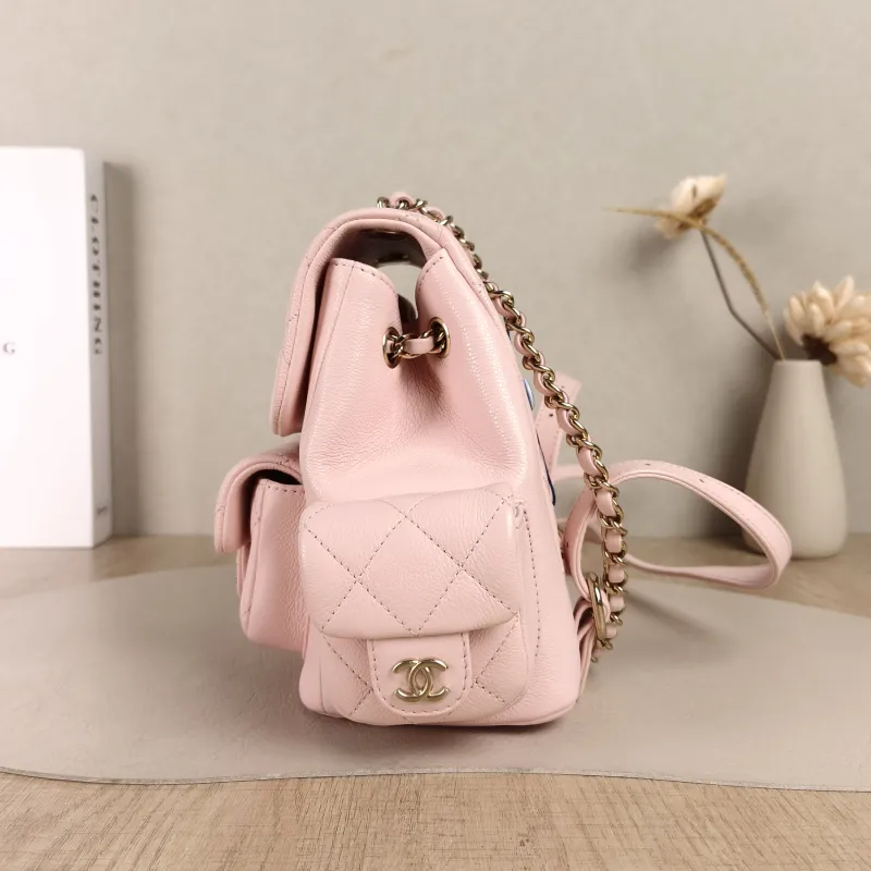 Chanel Backpackduma Grained Calfskin Small18 × 9.5 × 19 cm — detail view 15 of 16