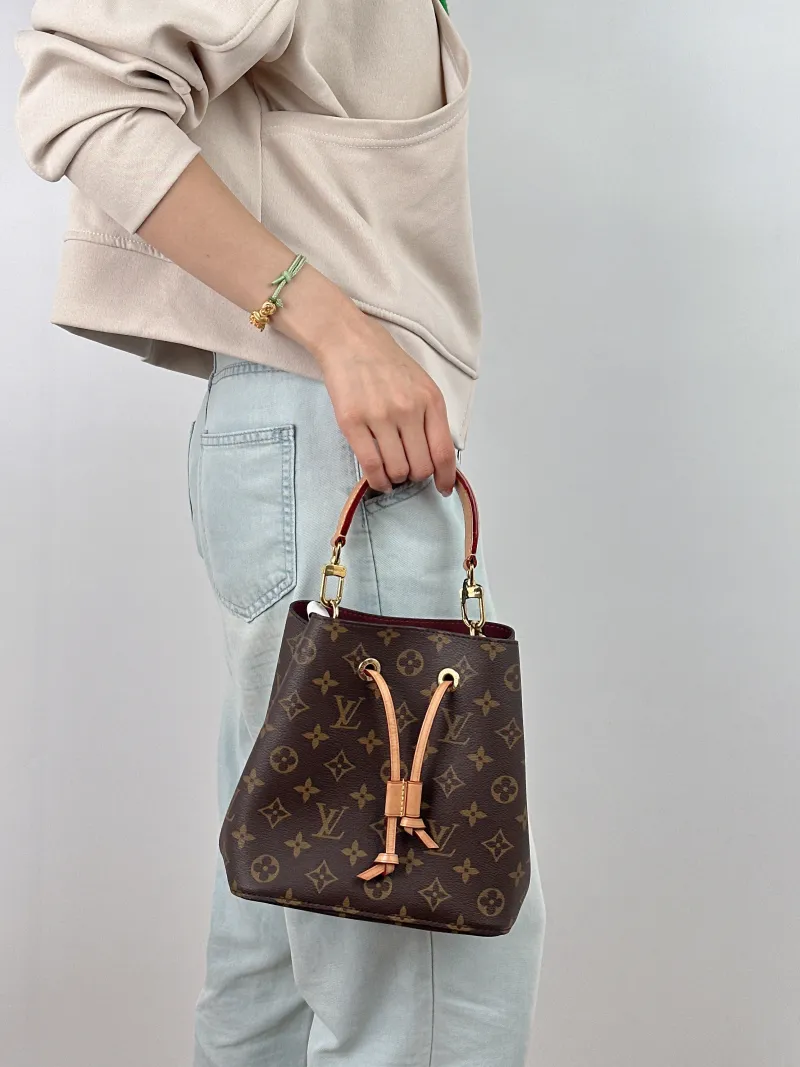 Louis Vuitton Crossbody Bag NÉONOÉ Bucket Bag BB Monogram PVC BB 20 × 13 × 20 cm — on-model view 1 of 3