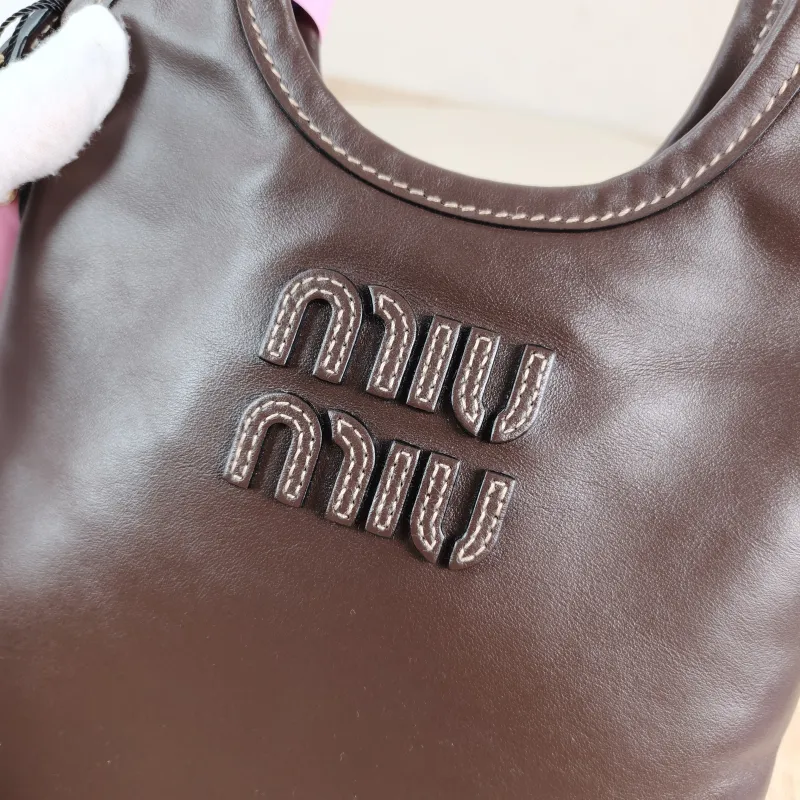 Miumiu Shoulder Bag IVY Tote Shopping Tote Calfskin Mini 20*24 — detail view 13 of 13