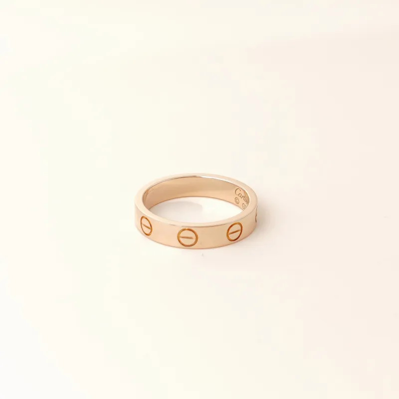 CARTIER Ring Love Rose Gold 18KR ose Gold Small48 — cover view 3 of 7