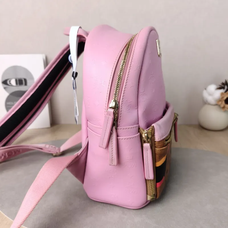 MCM Backpack Backpack Pink PVC One Size21 × 10 × 26 cm — detail view 6 of 13