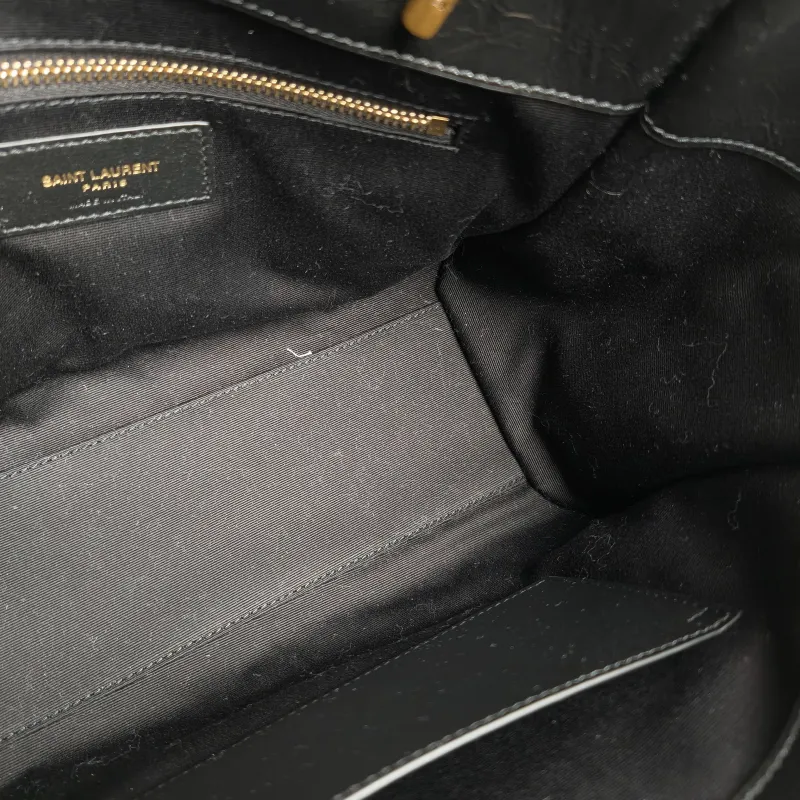 SAINT LAURENT Shoulder Bag Niki Shopping Tote Black Calfskin Small 25 × 10 × 19 cm — detail view 4 of 12