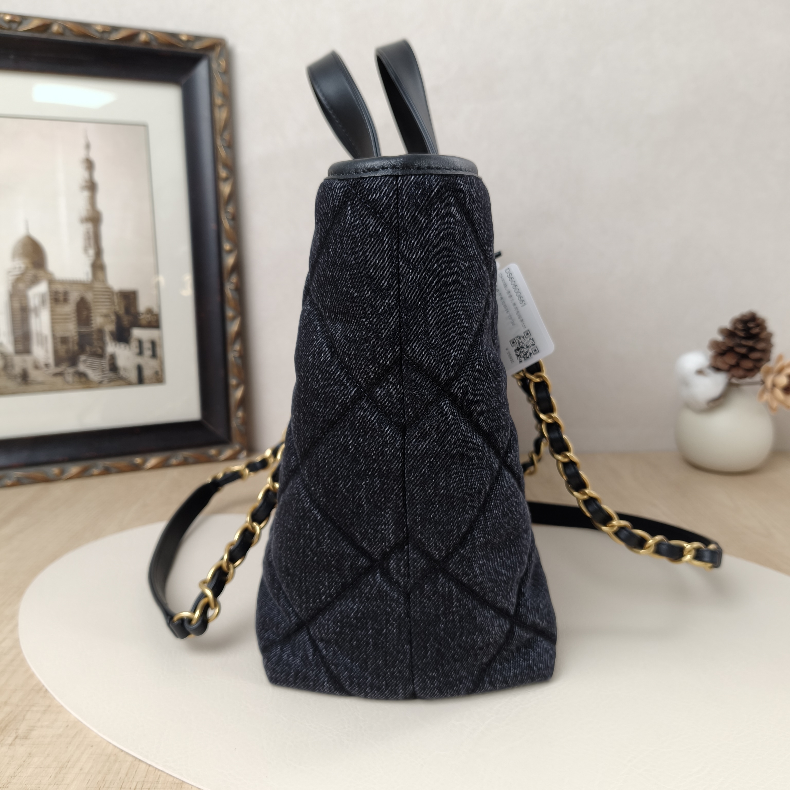 Chanel Shoulder Bag tote Black One Size35 × 13 × 24 cm — cover view 3 of 10