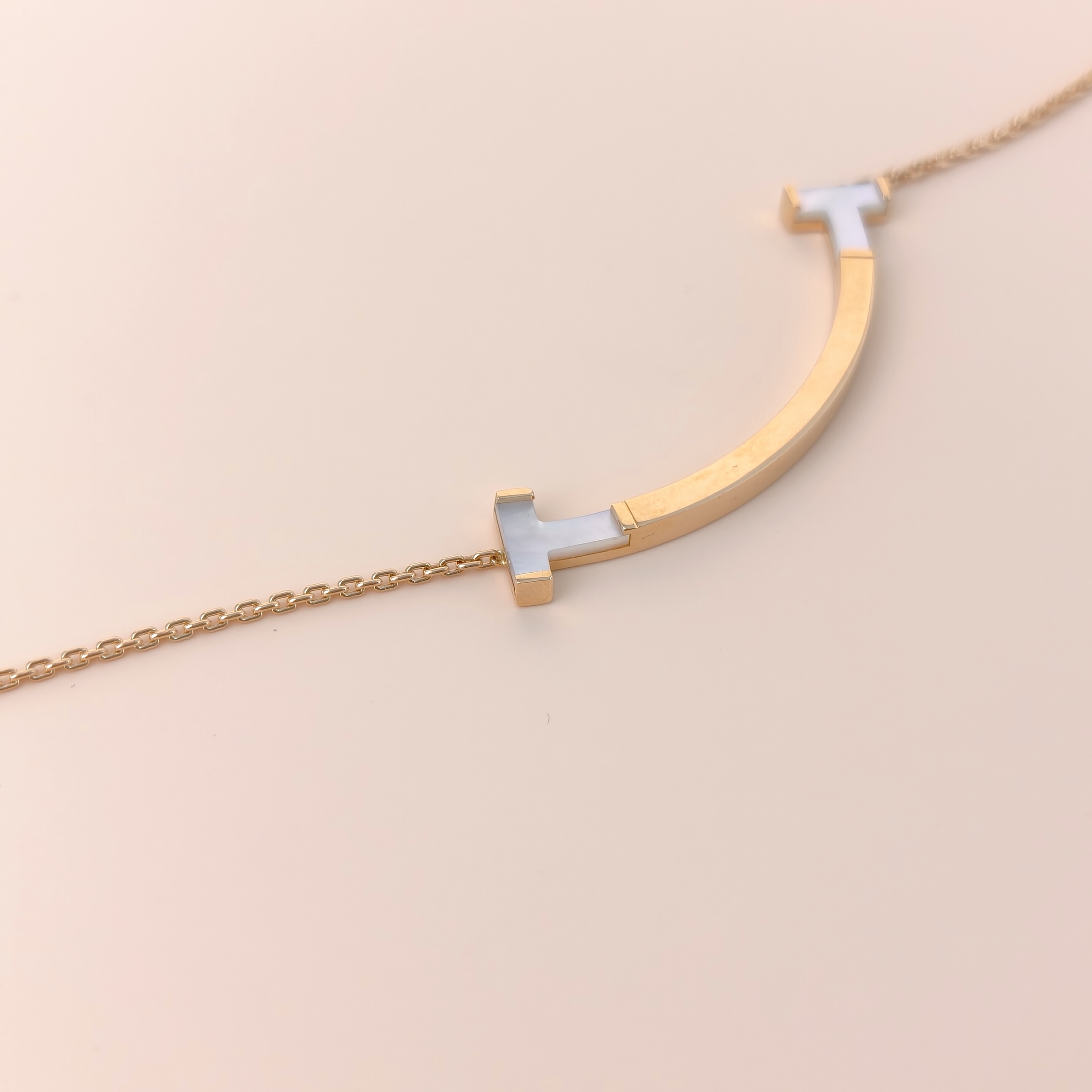 Tiffany&Co. Necklace TC ollection Smile Necklace Gold18k Pearl Medium40.6-45.7 — cover view 10 of 10