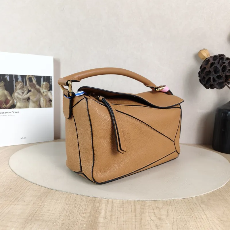 LOEWE Crossbody Bag Puzzle Caramel CC alfskin Small 24 × 10.5 × 16.5 cm — cover view 5 of 6