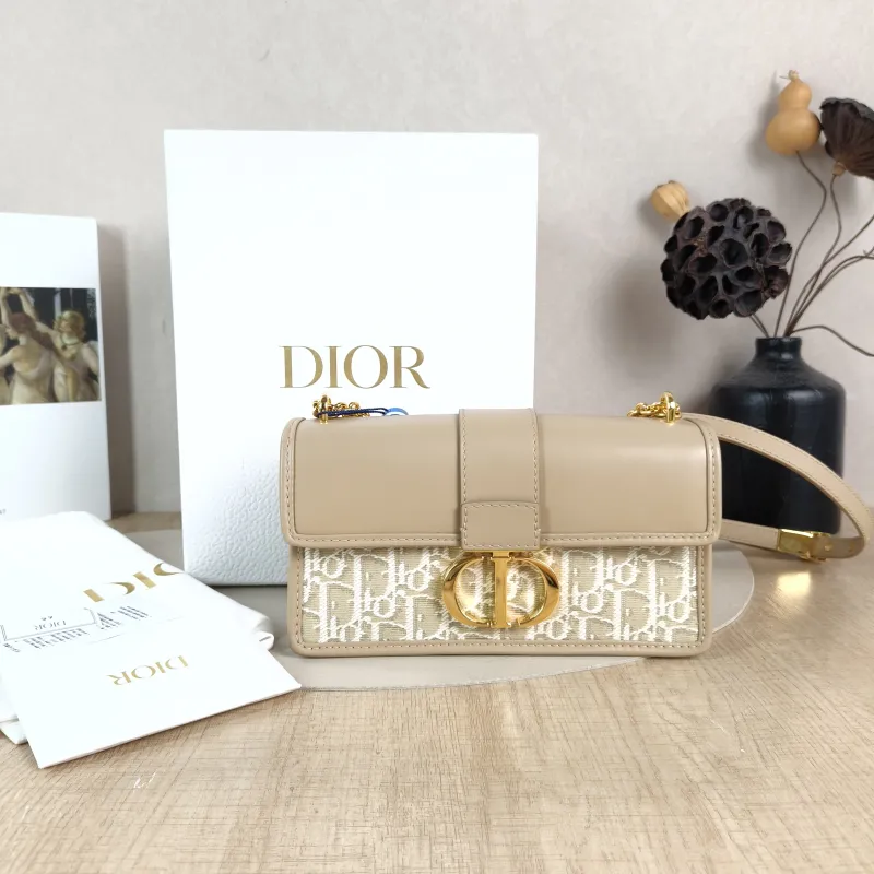 DIOR Crossbody Bag30 Montaigne East-West 30 Canvas Small21 × 6 × 12 cm — cover view 3 of 6