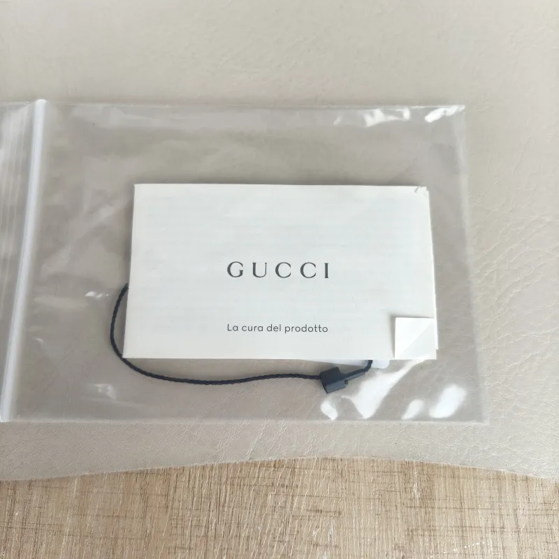 GUCCI Crossbody Bag Horsebit 1955 Two Straps woc Monogram PVC 26 × 3.2 × 16.5 cm — detail view 10 of 10