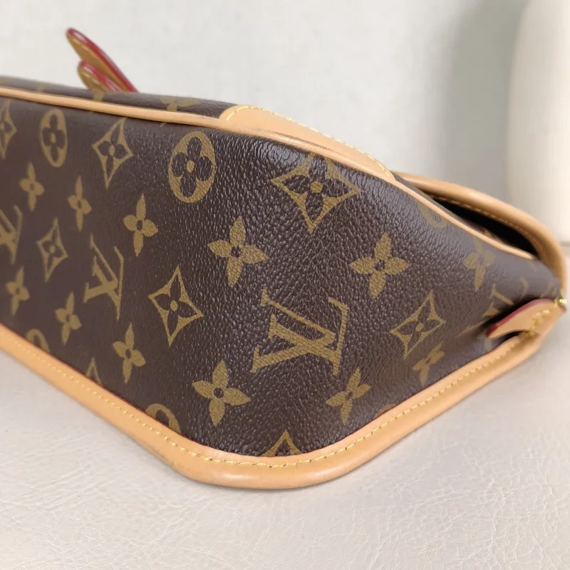 Louis Vuitton Crossbody Bag Diane Baguette Bag Shoulder Strap PVC Small 24 × 9 × 15 cm — detail view 1 of 15