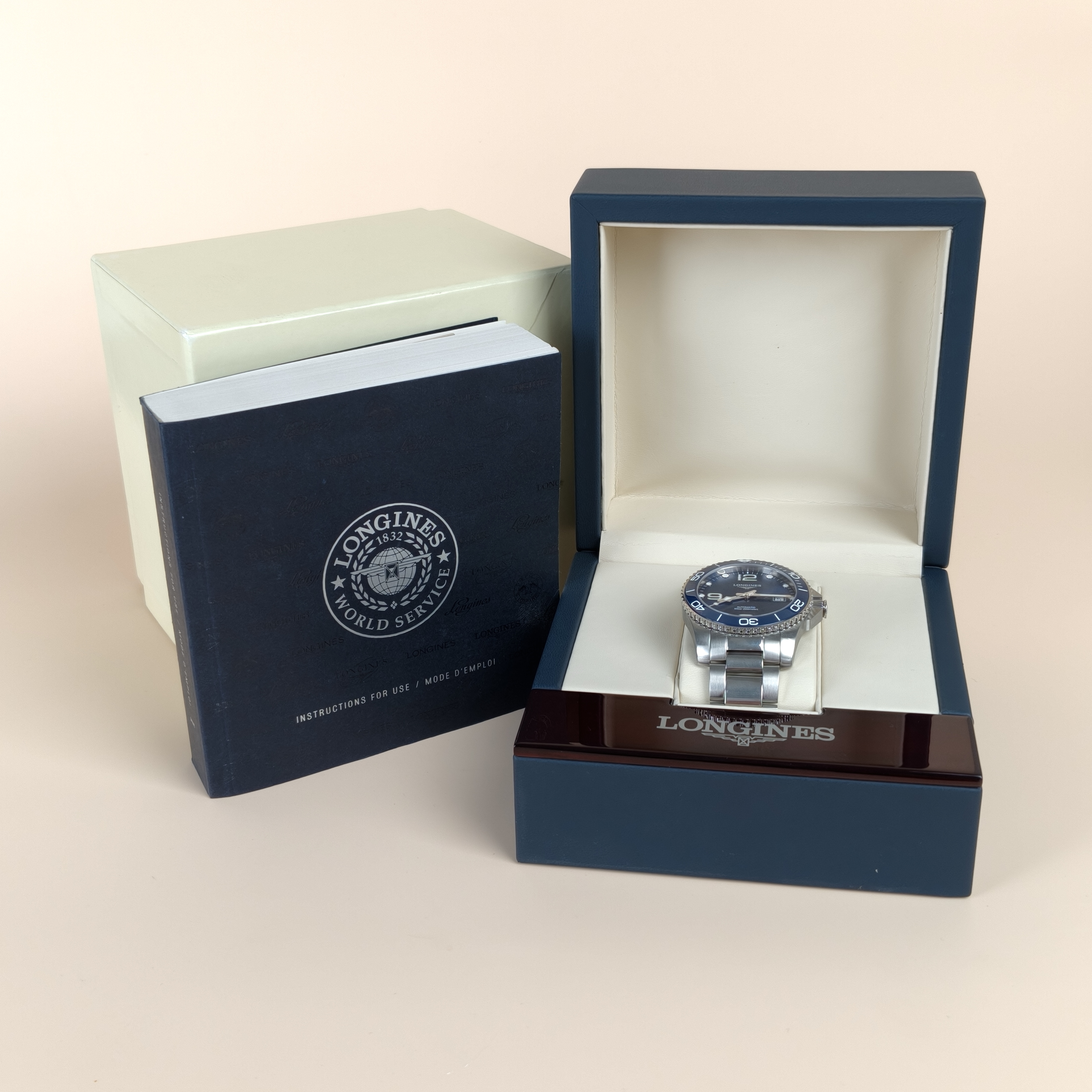 LONGINES Watch Collection Watch Blue One Size41mm — cover view 6 of 9