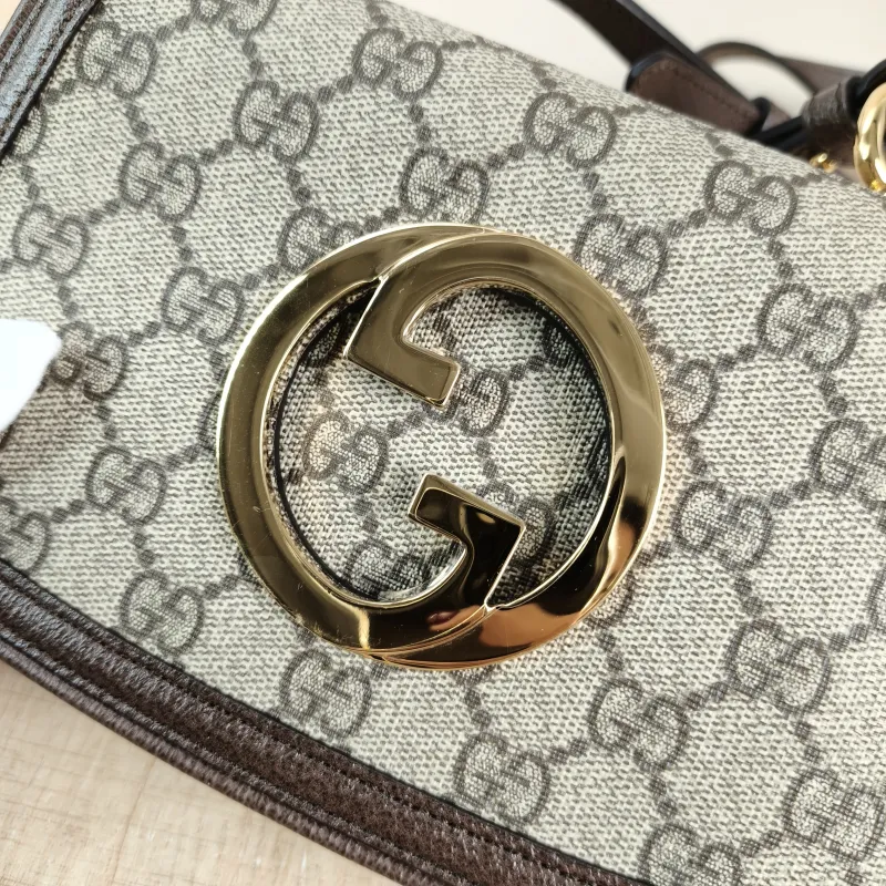 GUCCI Crossbody Bag Blondie Monogram PVC Small21 × 5 × 13 cm — detail view 14 of 14