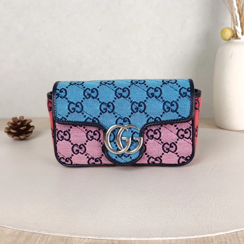 GUCCI Crossbody Bag GG Marmont Mini Marmont Mini Canvasmini16.5 × 4.5 × 9.5 cm