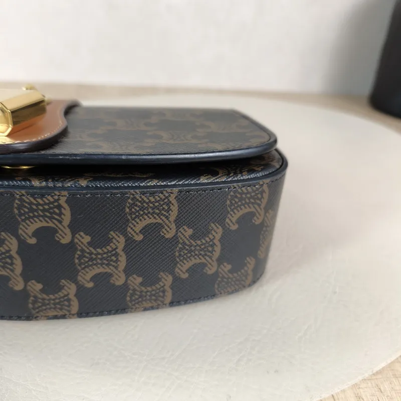 CELINE Crossbody Bag TABOU Monogram PVC Mini 18 × 5 × 8 cm — detail view 3 of 11