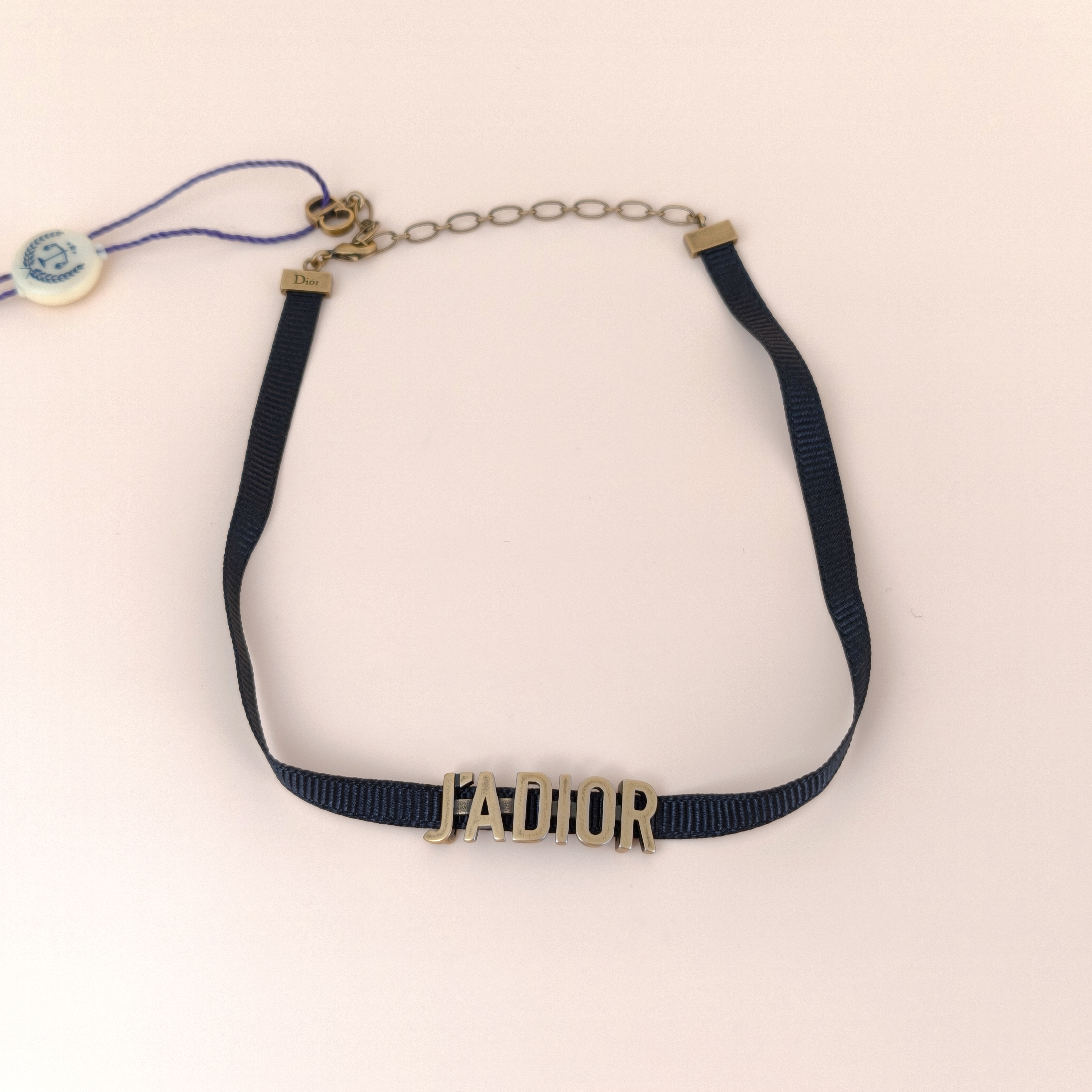 DIOR Necklace J'A Necklacechoker Gold Black One Size37cm