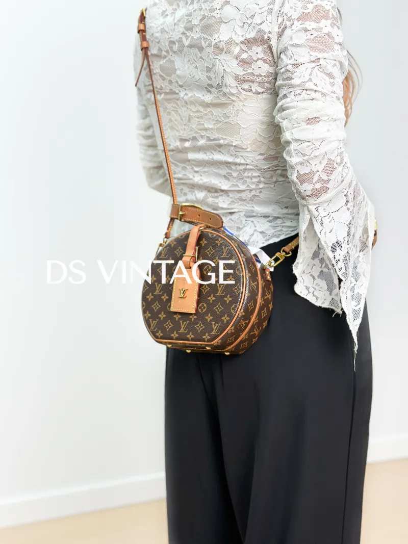Louis Vuitton Crossbody Bag PETITE BOITE CHAPEAU Monogram PV Cmini17.5 × 7.5 × 16.5 cm — on-model view 4 of 4
