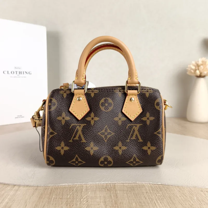 Louis Vuitton Crossbody Bag Speedy Nano Monogram · Vivienne PVC nano 16 × 7.5 × 10 cm — cover view 5 of 5