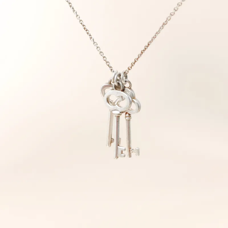 Tiffany&Co. Necklace Keys Collection Necklace 925 One Size 40cm — cover view 3 of 9