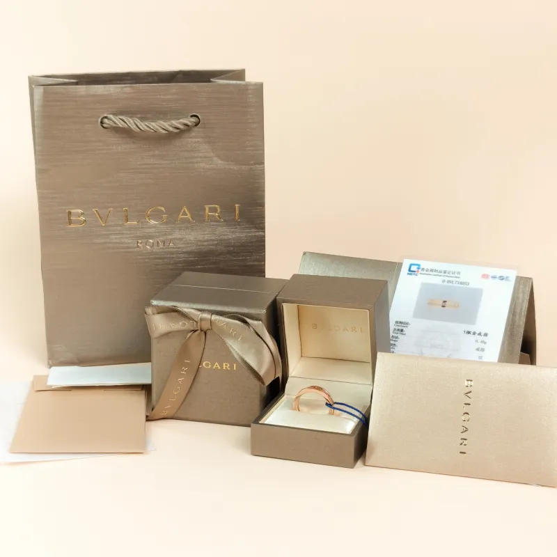 Bvlgari Ring B.ZERO1Collection Rose Gold Rose Gold 18KR ose Gold One Size60 — cover view 8 of 8