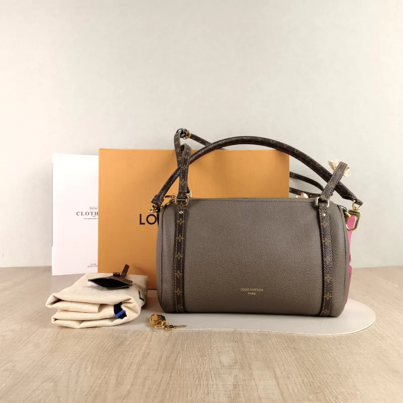 Louis Vuitton Shoulder Bag EXPRESS Shoulder Bag Grey Calfskin Small 26 × 13.5 × 17 cm — cover view 2 of 6