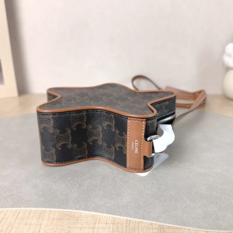 CELINE Crossbody Bag Etoile Monogram PVC Small 18 × 5 × 17 cm — detail view 3 of 10