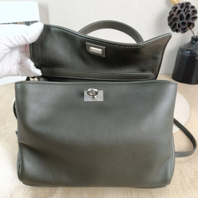 BALENCIAGA Crossbody Bag RODEO Calfskin Mini 23 × 10 × 17 cm — detail view 10 of 12