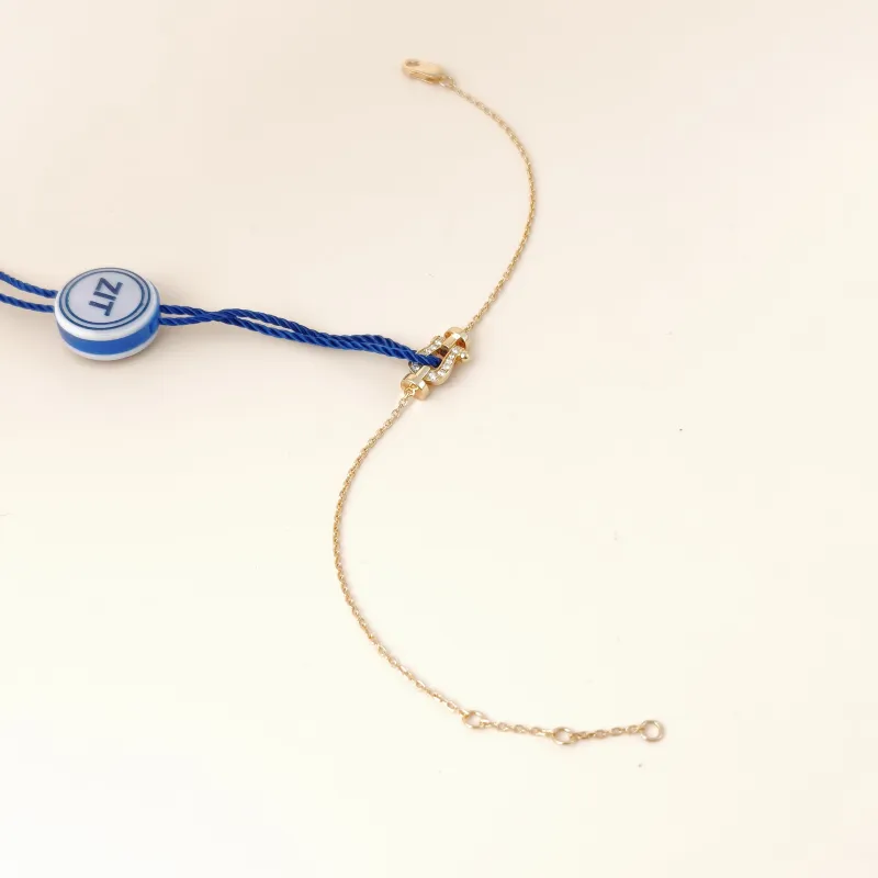 FRED Bracelet Force 10 Collection Bracelet Gold18KY ellow Gold Diamond One Size16cm — cover view 8 of 10