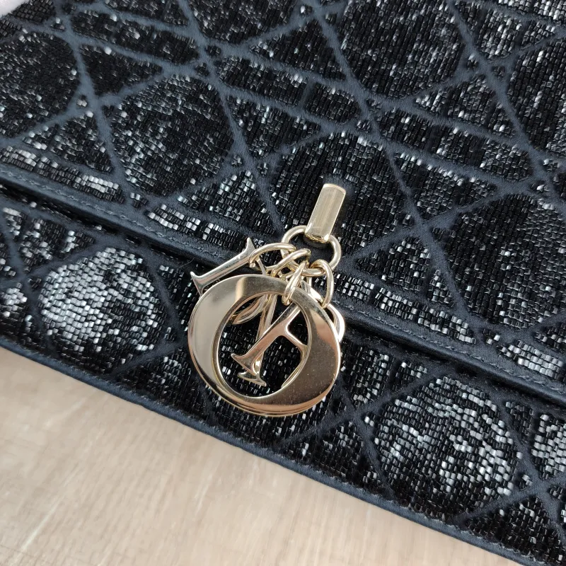 DIOR Shoulder Bag My Chain Bag Black 24 × 6.5 × 15 cm — detail view 2 of 13