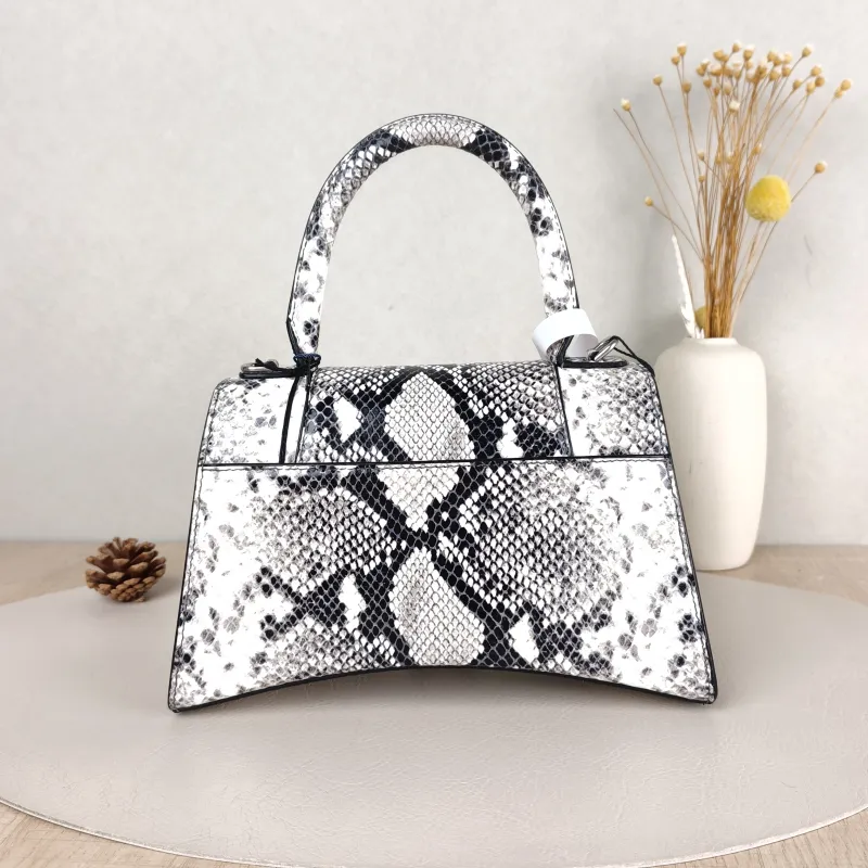BALENCIAGA Crossbody Bag Hourglass Hourglass Bag Colorblock Embossed Calfskin Small23 × 10 × 14 cm — cover view 5 of 5