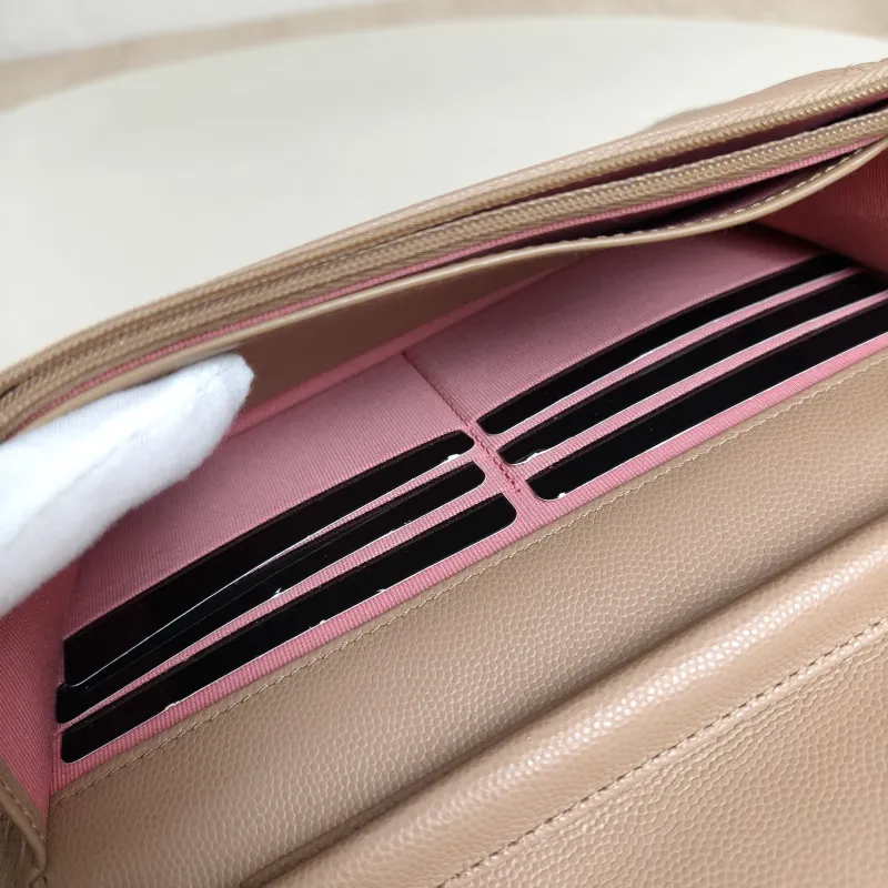 Chanel Crossbody Bag Edition cf woc Taupe Calfskin19.2 × 3.5 × 12.3 cm — detail view 3 of 13