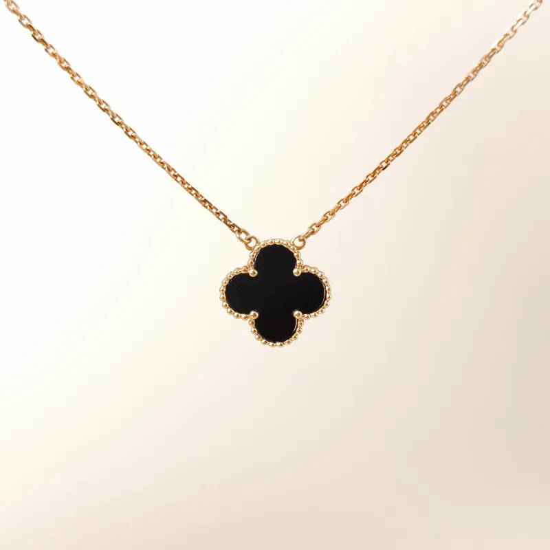 Van Cleef & Arpels Necklace Alhambra Alhambra Collection Necklace 18KY ellow Gold Vintage Small 45cm