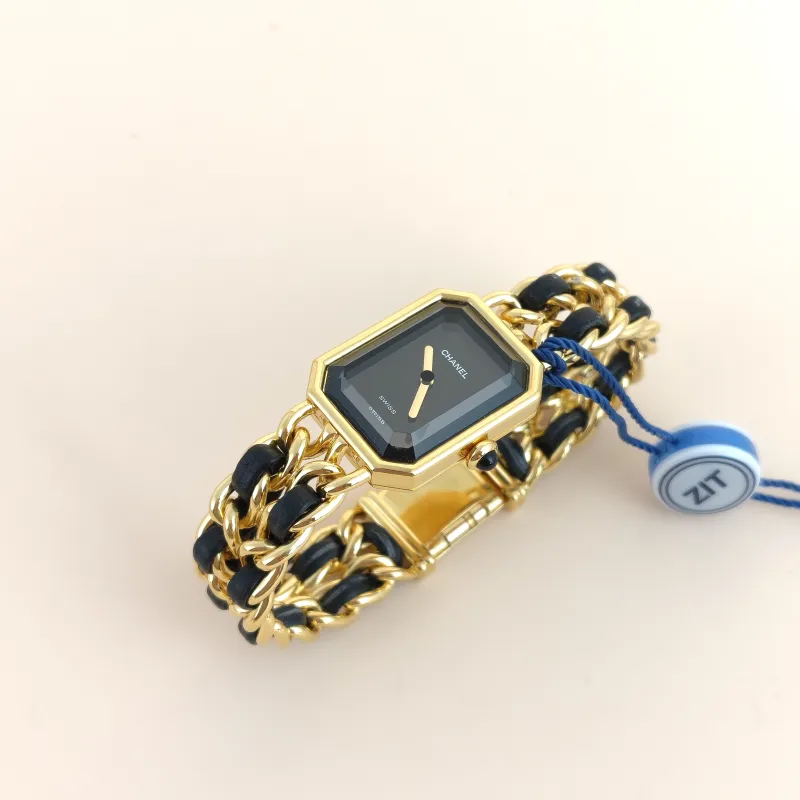 Chanel Watch Première Édition Originale Black with Gold-Tone Hardware Black with Gold-Tone Hardware One Size 26.1*20 M — cover view 5 of 6