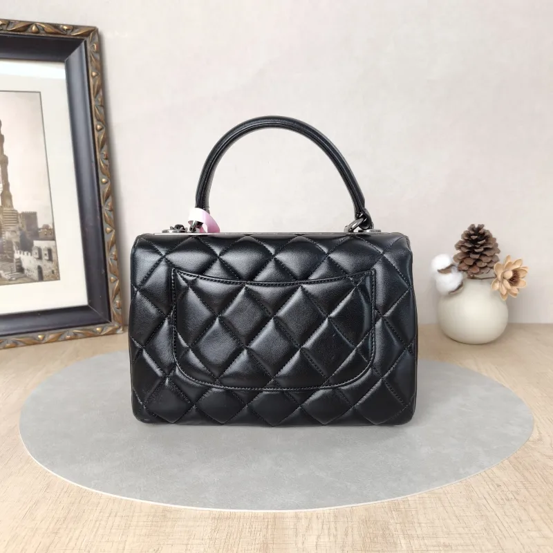 Chanel Crossbody Bag Trendy CC Black Lambskin Small25 × 12 × 17 cm — cover view 3 of 5