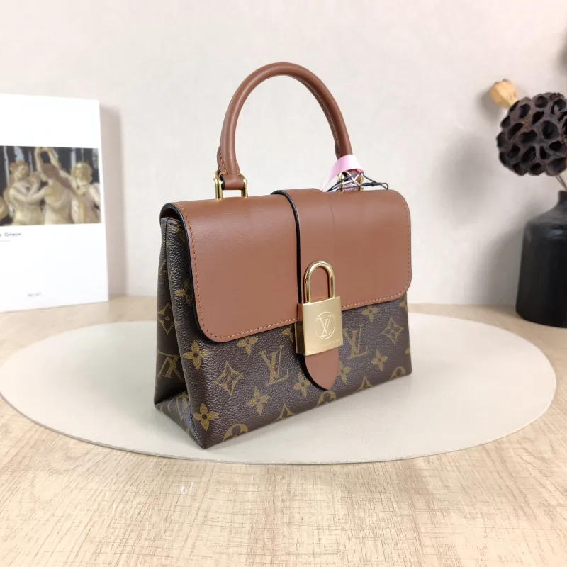 Louis Vuitton Crossbody Bag Locky BB Caramel PVC BB 20 × 7.5 × 16 cm — cover view 4 of 5
