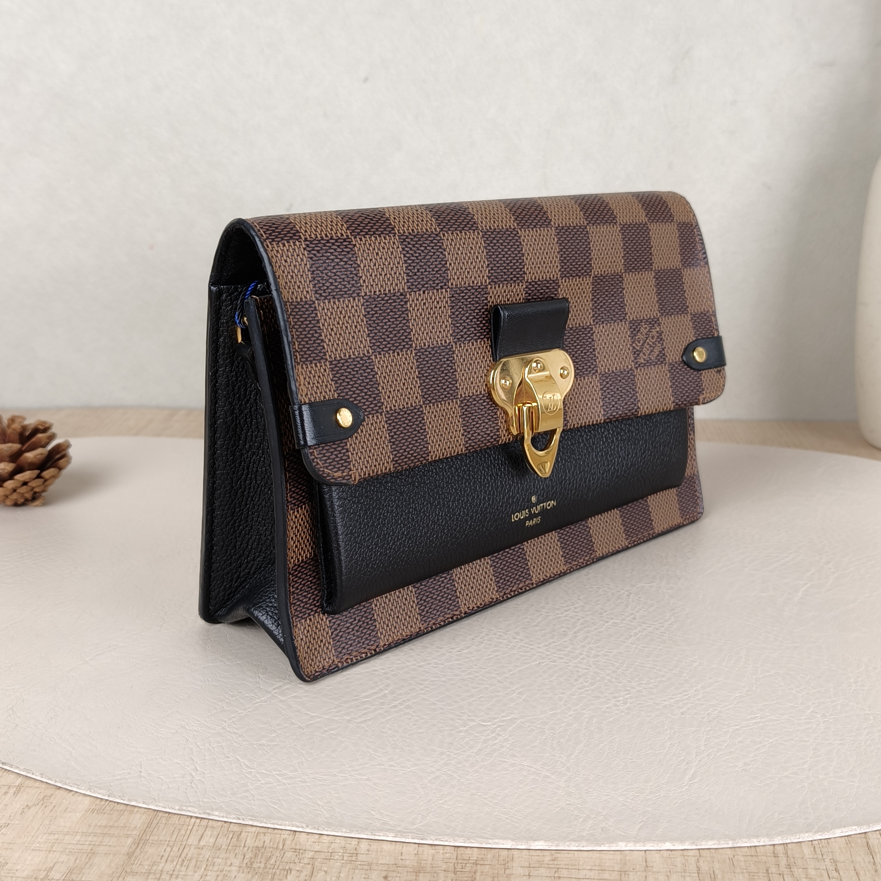 Louis Vuitton Crossbody Bag VAVIN woc Brown PV Cmini19 × 4 × 12.5 cm — cover view 3 of 5