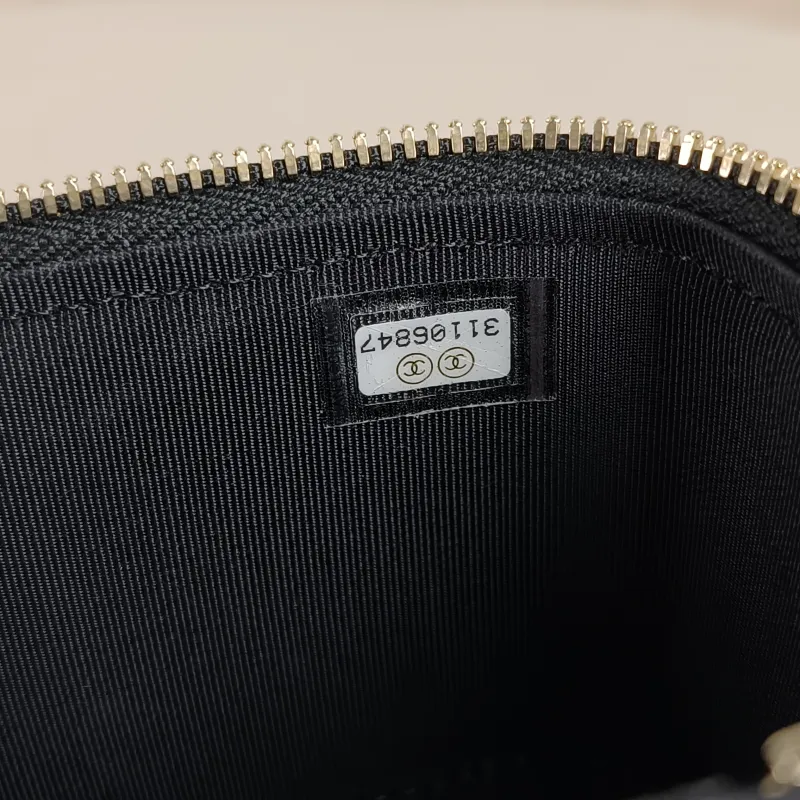 Chanel Top Handle Bag Edition Pearl Black Calfskin Mini 10 × 7 × 9 cm 31 — detail view 11 of 11