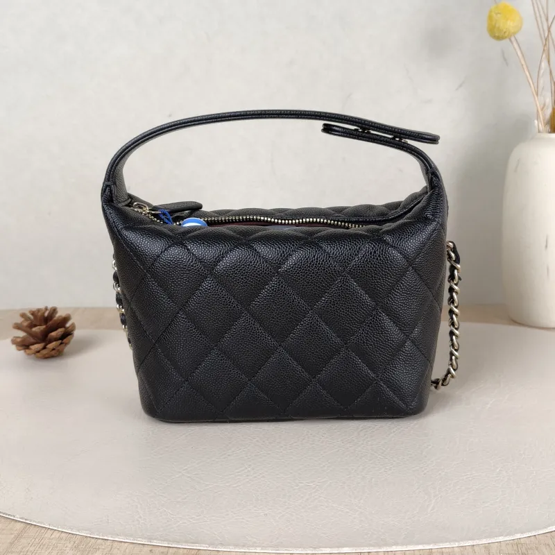 Chanel Crossbody Bag25c Vanity Case Bag Black Grained Calfskin One Size16 × 6 × 13 cm — cover view 5 of 6