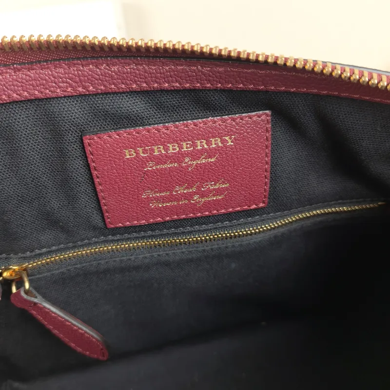 BURBERRY Crossbody Bag Crossbody Bag Red Canvas One Size27 × 9 × 21 cm — detail view 1 of 12