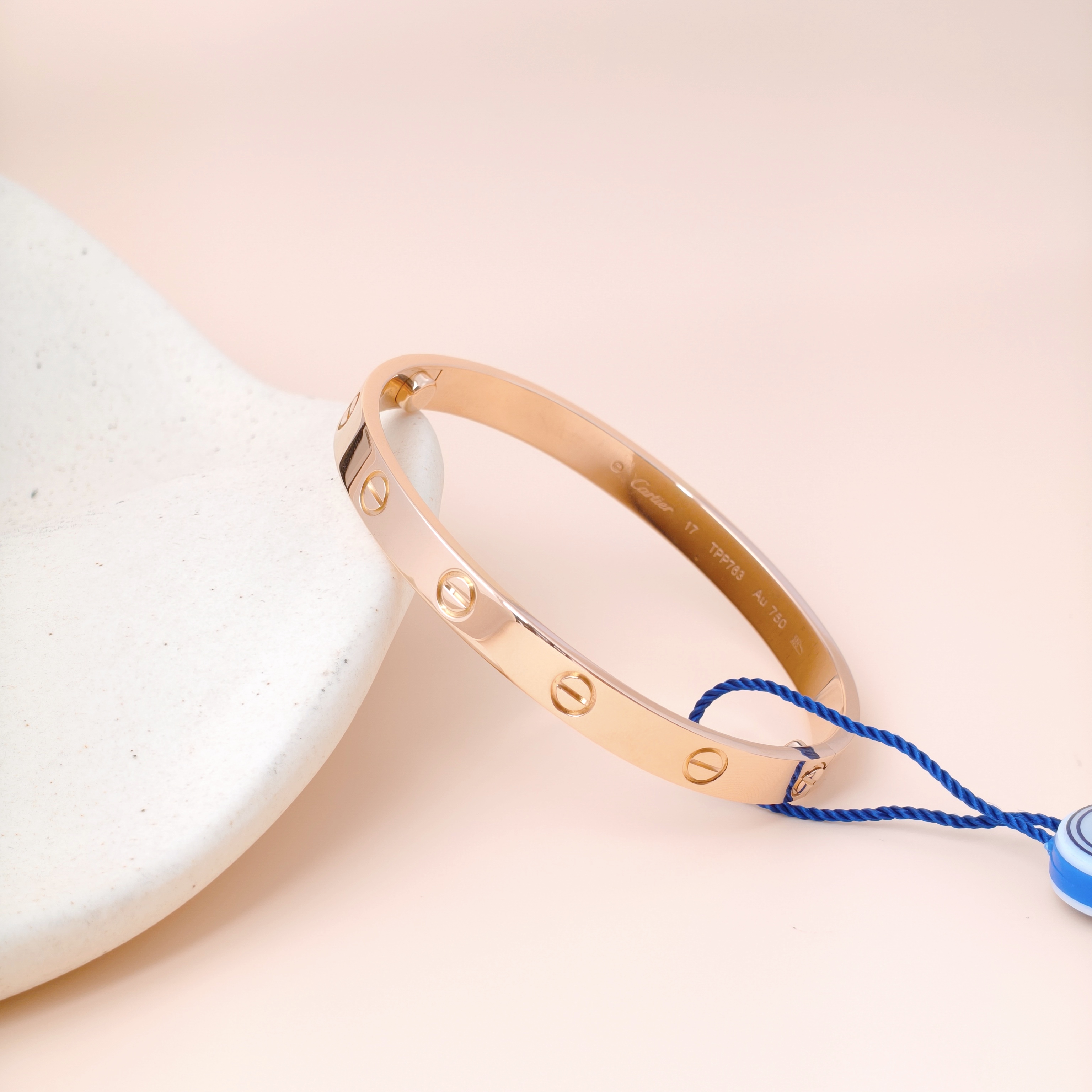 CARTIER Bangle LOVE Bangle 18KR ose Gold Rose Gold 18KR ose Gold17 US 4.8 — cover view 2 of 11
