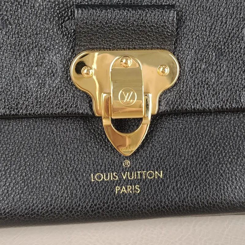 Louis Vuitton Shoulder Bag VAVIN Black Empreinte Embossed Calfskin Small 25 × 9.5 × 17 cm — detail view 10 of 10