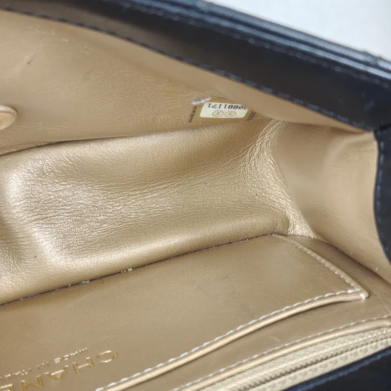 Chanel Crossbody Bag Classic Flap Large Mini CF Mini Black SL ambskin mini 20 × 6 × 12 cm — detail view 12 of 16