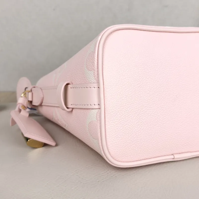 Louis Vuitton Top Handle Bag ALL IN BB · White Empreinte Embossed Calfskin Monogram BB18 × 12 × 16 cm — detail view 1 of 12