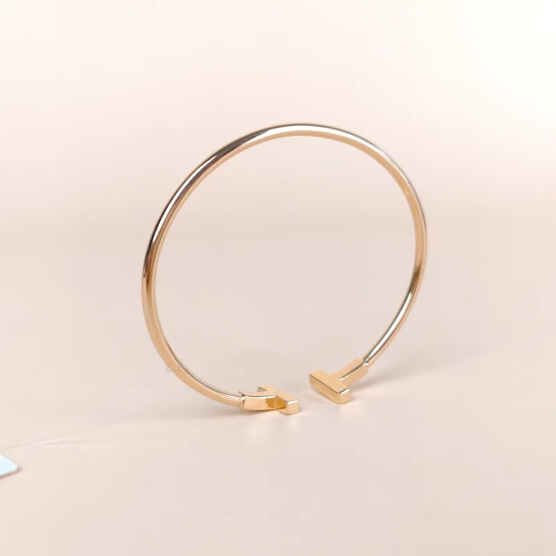 Tiffany&Co. Bangle TC ollection T 18KR ose Gold Diamond One Size 16.4cm โ cover view 7 of 8